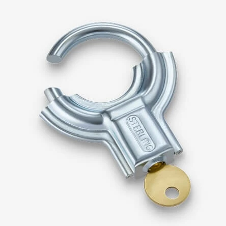 Senior Padlock: Steel by Sterling Padlocks